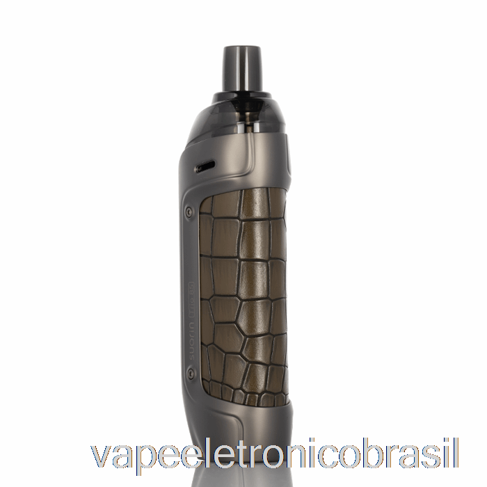 Vape Recarregável Suorin Trio 85 85w Pod Mod Kit Lizard Grain
